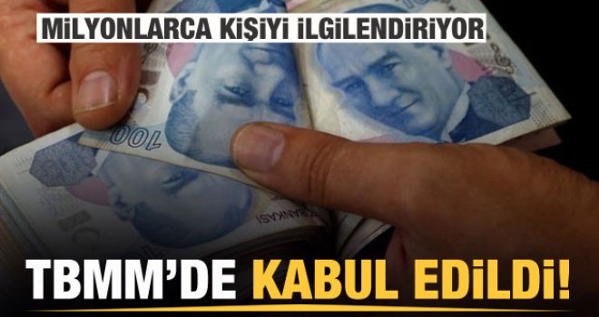 Milyonları ilgilendiriyor! İstihdam paketi TBMM'de kabul edildi