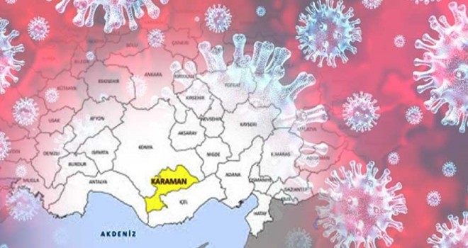 Karaman’da koronavirüs vaka sayısı Sağlık Bakanlığı’nın raporuna yansıdı