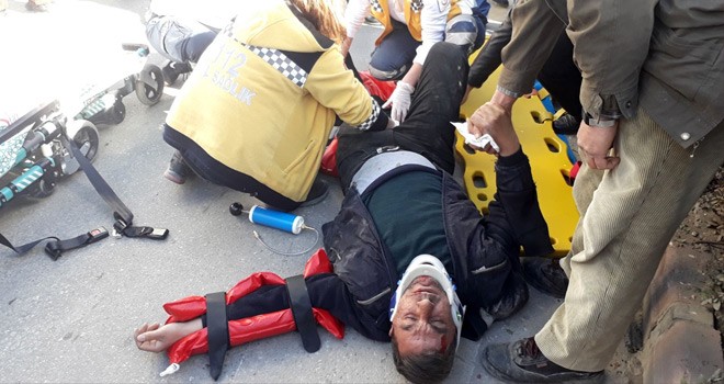 Motosikletiyle Çarptı, Bu Halde Bırakıp Kaçtı