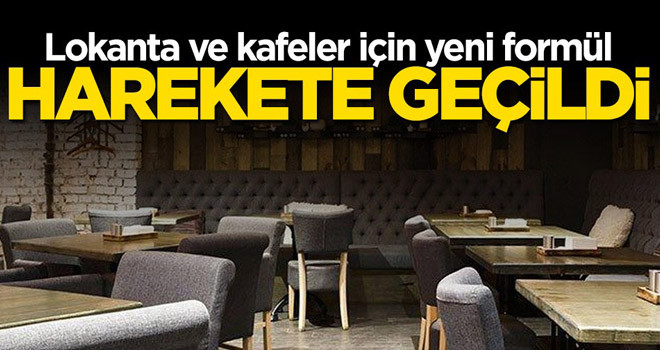 Lokanta ve kafelere yeni formül! Bakanlık harekete geçti