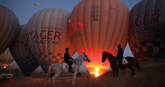 Atlı Jandarmalara Zorlu Eğitim