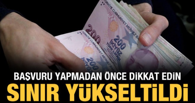 Tüm vatandaşları ilgilendiriyor: Parasal sınır yükseltildi