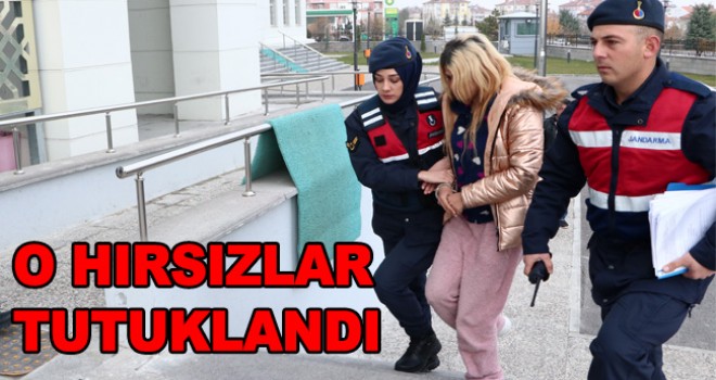 Hırsızlık yapan 4 kişi tutuklandı