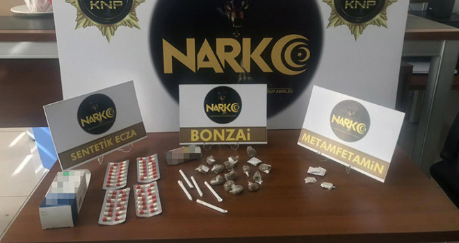 Konya'daki uyuşturucu operasyonunda bir kişi tutuklandı