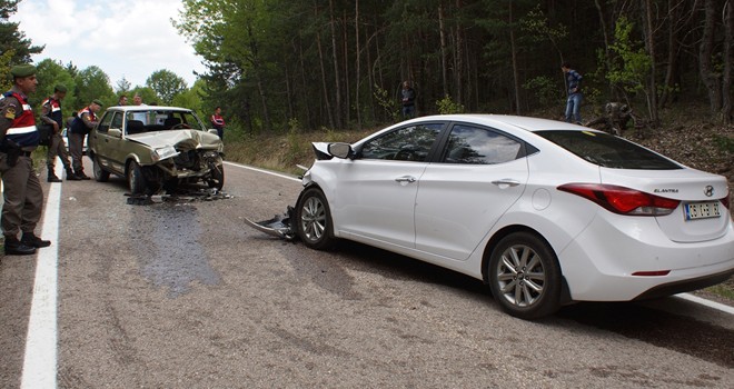 Ankara'da trafik kazası: 6 yaralı