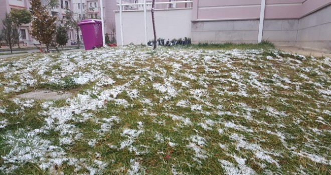 Karamandan İlk Kar manzaraları