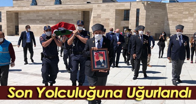 Kore gazisi son yolculuğuna uğurlandı