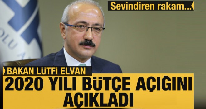 Bakan Elvan'dan bütçe açıklaması