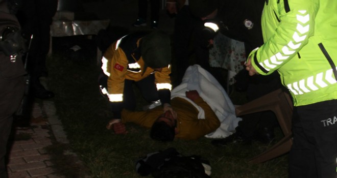 Göle atlayan genç balıkçı teknesiyle kurtarıldı