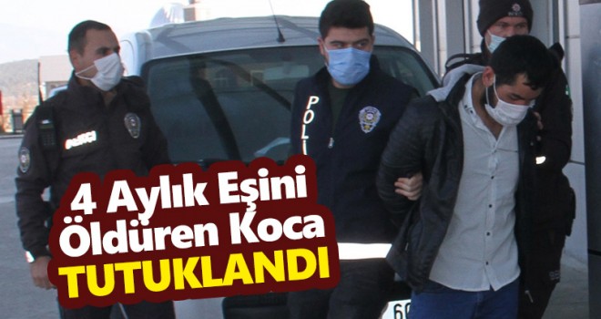 Konya'da dört ay önce evlendiği eşini bıçaklayarak öldüren koca tutuklandı
