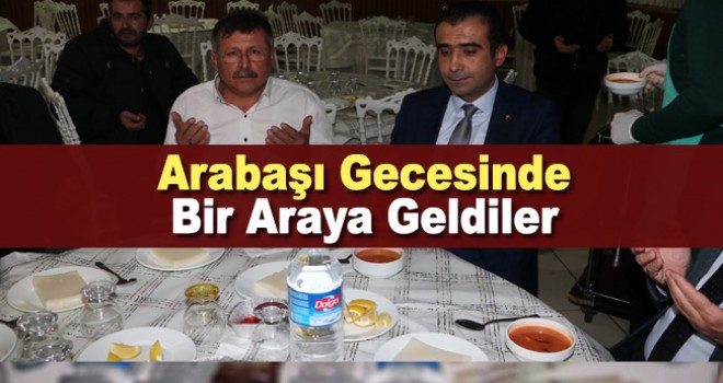 Karaman'da arabaşı gecesi