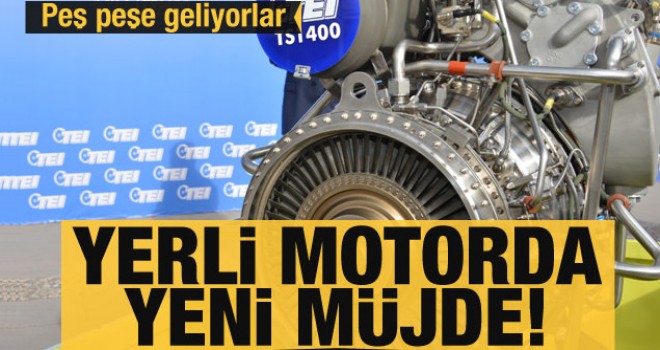 Testler tamam yerli motor seri üretim yolunda
