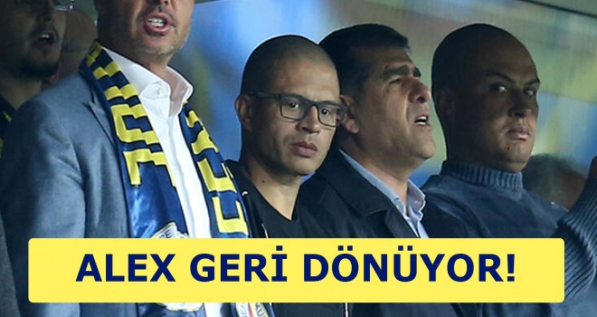 Alex de Souza duyurdu! 'Geri dönme zamanım geldi'