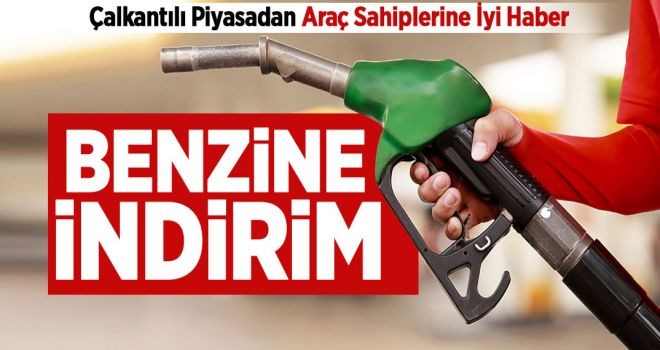 Ve benzine indirim geldi: Pompaya yansıdı!