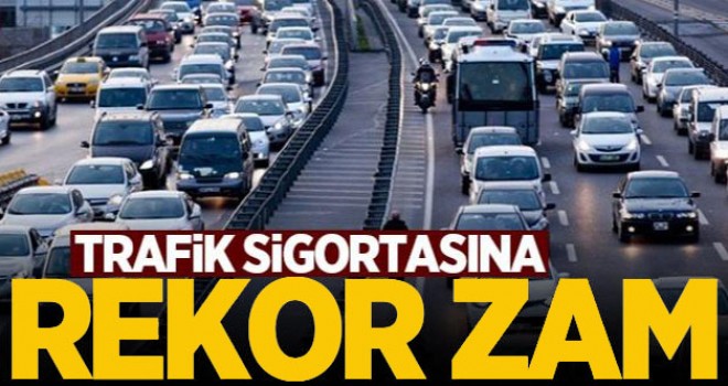 Trafik sigortasına yüzde 25 zam!