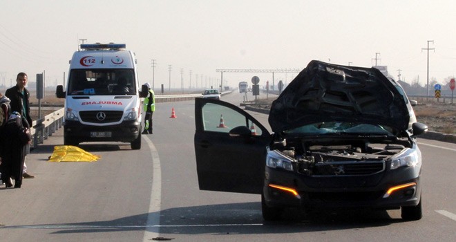 Konya'da Otomobilin Çarptığı Yaya Öldü