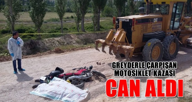 Karaman'da Ölümlü Trafik Kazası