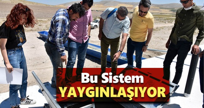 KOP Modern Sulama Sistemleri yaygınlaşıyor