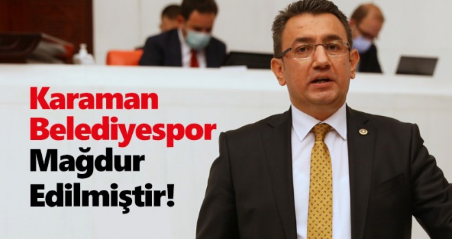 Karaman Belediyespor Mağdur Edilmiştir!