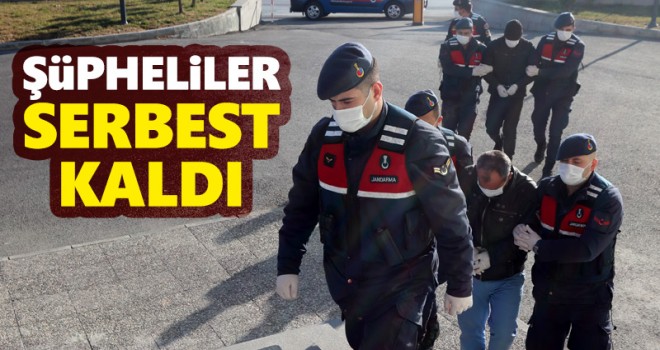 2 hırsızlık şüphelisi adli kontrol şartıyla serbest bırakıldı