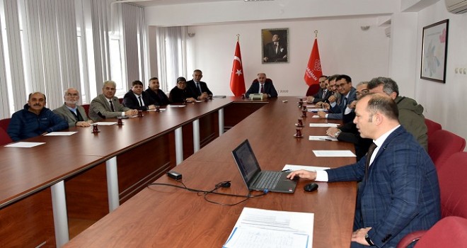 Karaman Sosyal Yardımlaşma ve Dayanışma Vakfı Mütevelli Heyeti Toplantısı yapıldı