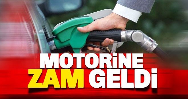 Motorine zam geldi!