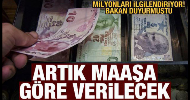 Bakan Lütfi Elvan duyurmuştu! Artık maaşa göre kredi verilecek