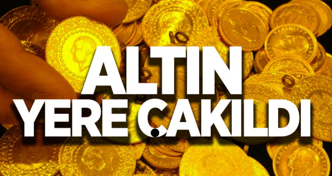 Altın fiyatları resmen çakıldı