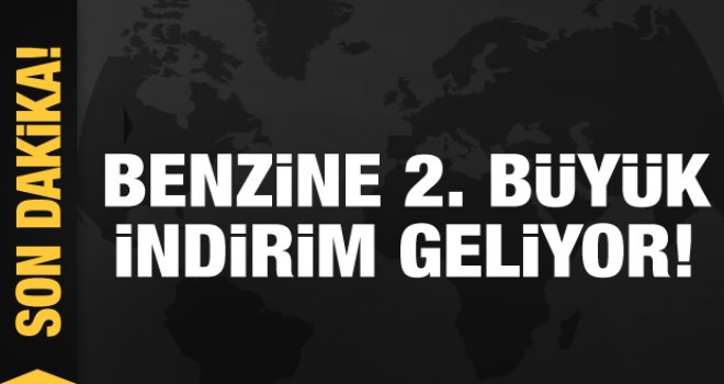 Benzin fiyatlarına ikinci büyük indirim geldi