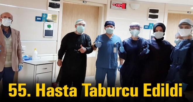 Karaman'da 55. hasta taburcu edildi