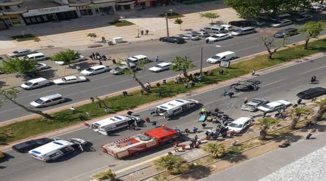 Kahramanmaraş'ta trafik kazası: 2 yaralı
