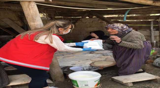 Nallıhan'da maske ve kolonya dağıtımı tamamlandı