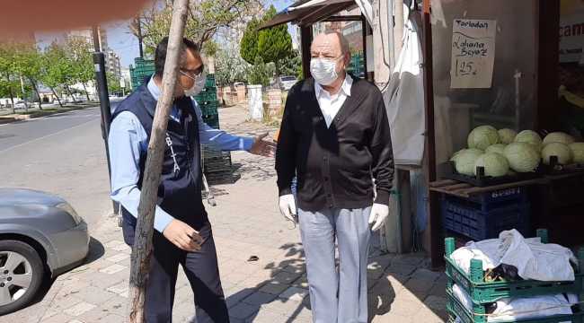 Türkoğlu Belediyesinden berber ve kuaför esnafına destek