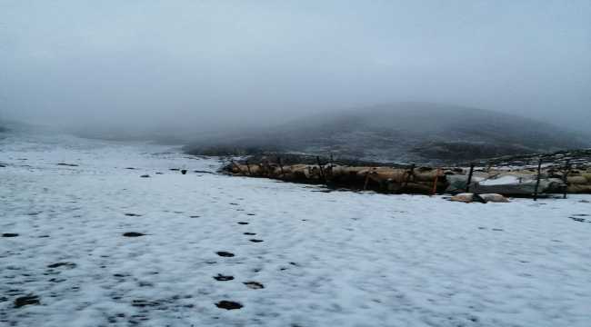 Antalya'nın yüksek kesimlerinde kar yağışı etkili oldu
