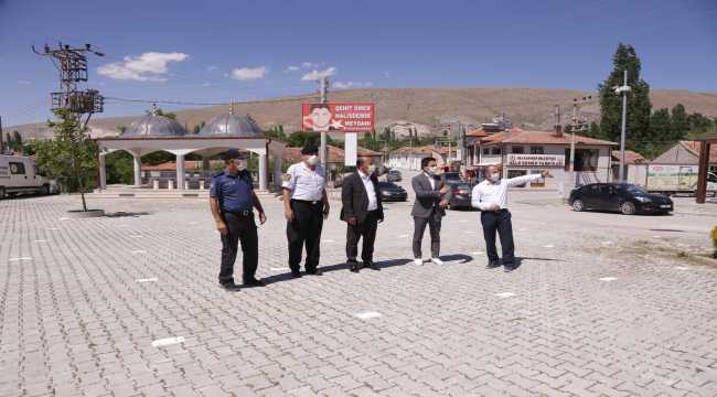 Halkapınar'da cuma namazı hazırlıkları tamamlandı