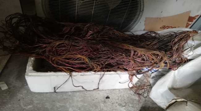 Kablo Hırsızları Tutuklandı