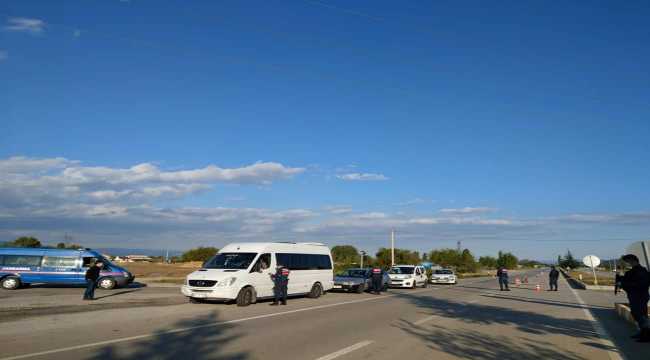 Kaymakam Erdoğan uygulama noktasını ziyaret etti