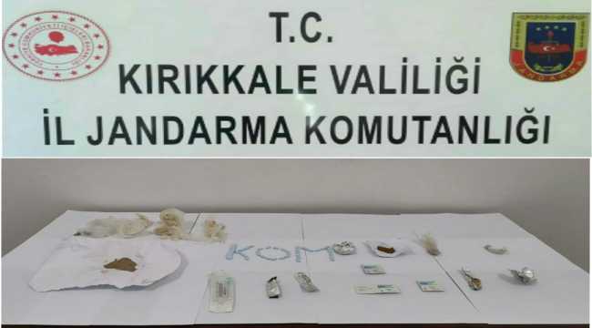 Kırıkkale'de uyuşturucu operasyonu: 3 gözaltı