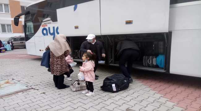 Niğde'de karantina süresi dolan 415 kişi evlerine gönderiliyor