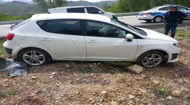 Sivas'ta trafik kazası: 1 yaralı 