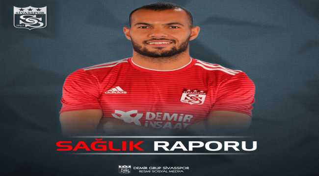 Sivasspor'da Fernando en az 6 hafta sahalardan uzak kalacak
