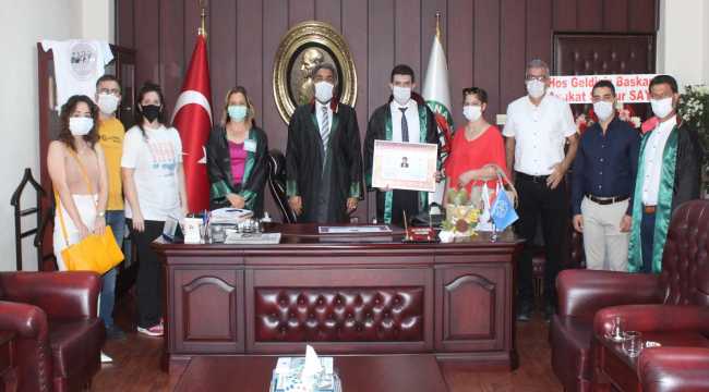 Adana Barosu'nda ruhsat töreni
