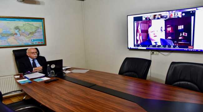 AGİTPA Türk Grubu Başkanı Nabi Avcı, Bakü Parlamenterler Platformu toplantısına katıldı