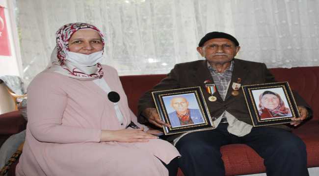 AK Parti Beypazarı Kadın Kolları Başkanı Yılmaz'dan Kore gazisine Babalar Günü ziyareti