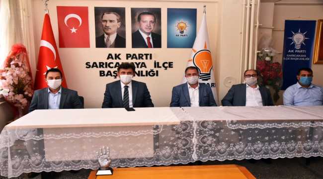 AK Parti Eskişehir İl Başkanı Zihni Çalışkan ilçeleri ziyaret etti