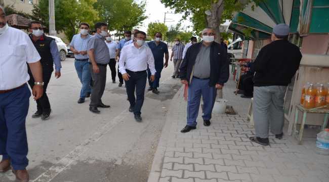 AK Parti Karapınar İlçe Teşkilatının mahalle ziyaretleri sürüyor