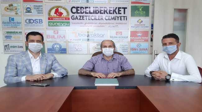 AK Parti Milletvekili Kaya, CGC'yi ziyaret etti