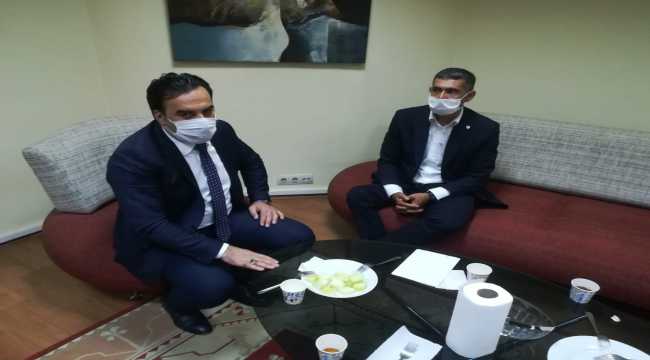 Ankara Gençlik ve Spor İl Müdürü Mustafa Çelik'ten TSYD’ye ziyaret
