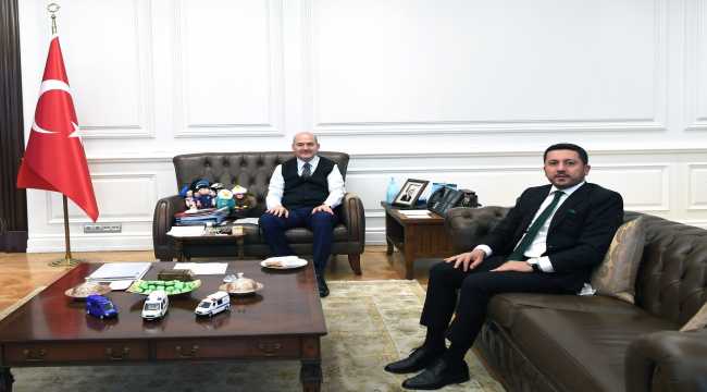 Başkan Arı, Ankara'da ziyaretlerde bulundu