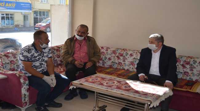 Bünyan Belediye Başkanı Özkan Altun'dan esnafa ziyaret